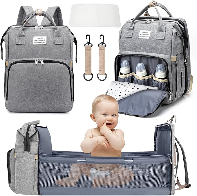 Mochila Pañalera Multifuncional 3 en 1